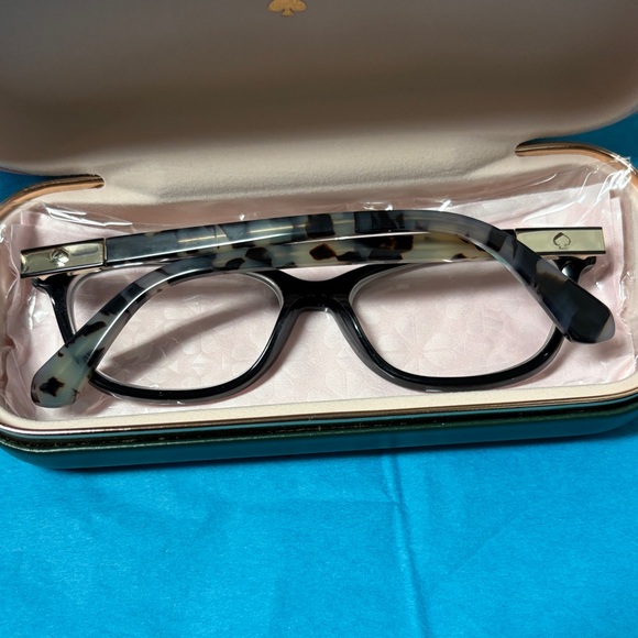 Kate Spade Glossy Black Glasses - Picture 3 of 7